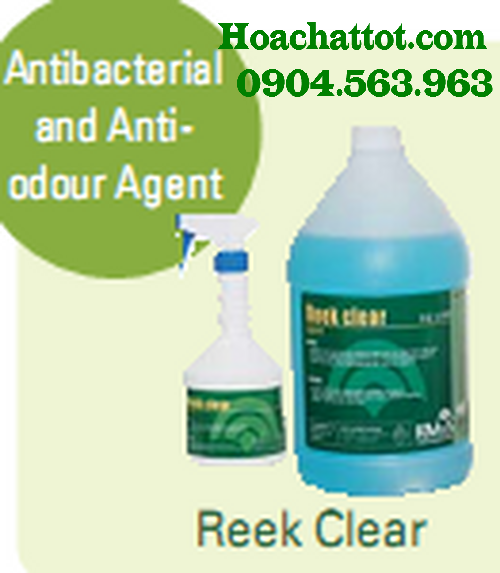 Chất khử mùi diệt khuẩn Reek Clear - Thiết Bị Giặt Sấy Công Nghiệp King Mart - Công Ty Cổ Phần King Mart Việt Nam